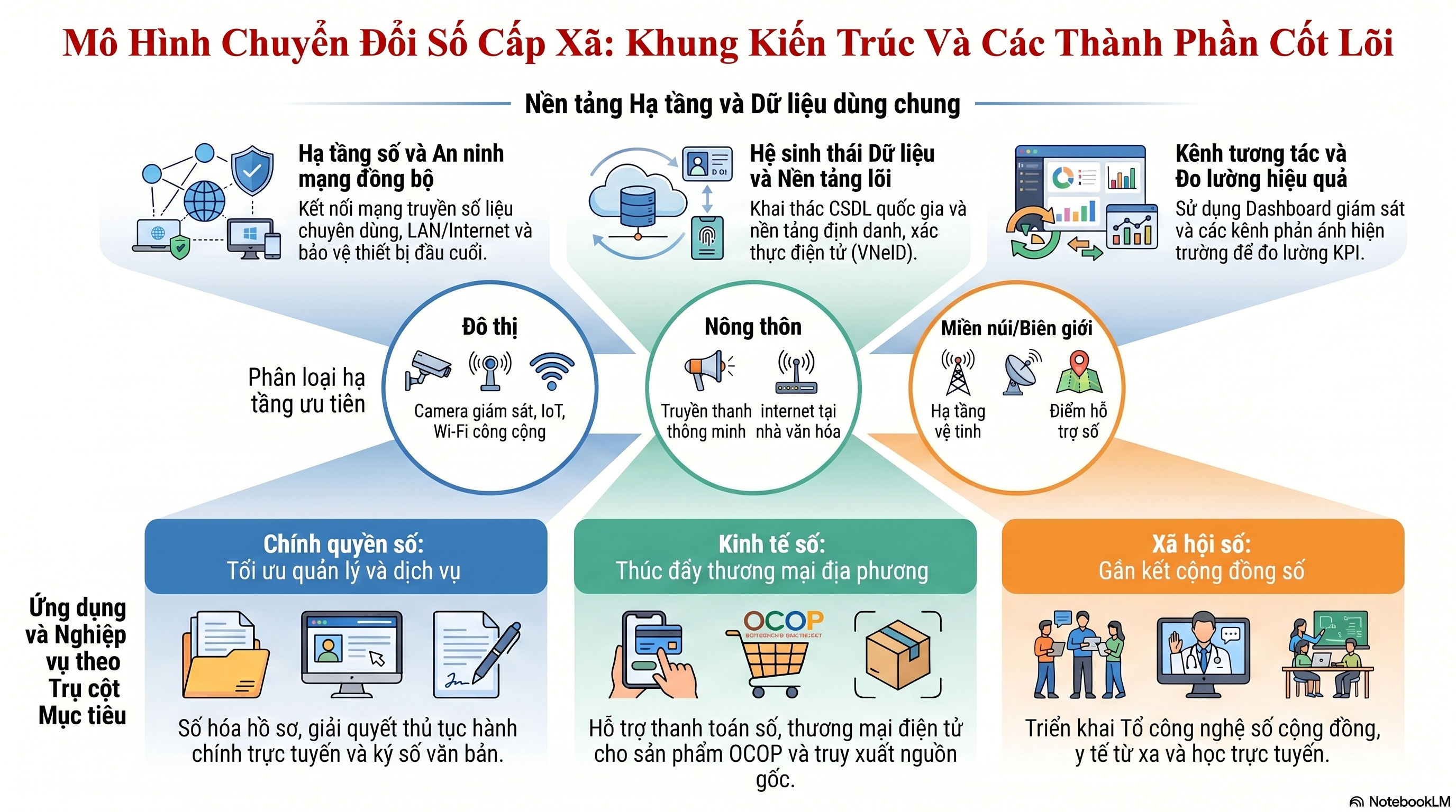 Đẩy mạnh chuyển đổi số cấp xã – hướng tới chính quyền phục vụ, kinh tế phát triển, xã hội văn minh