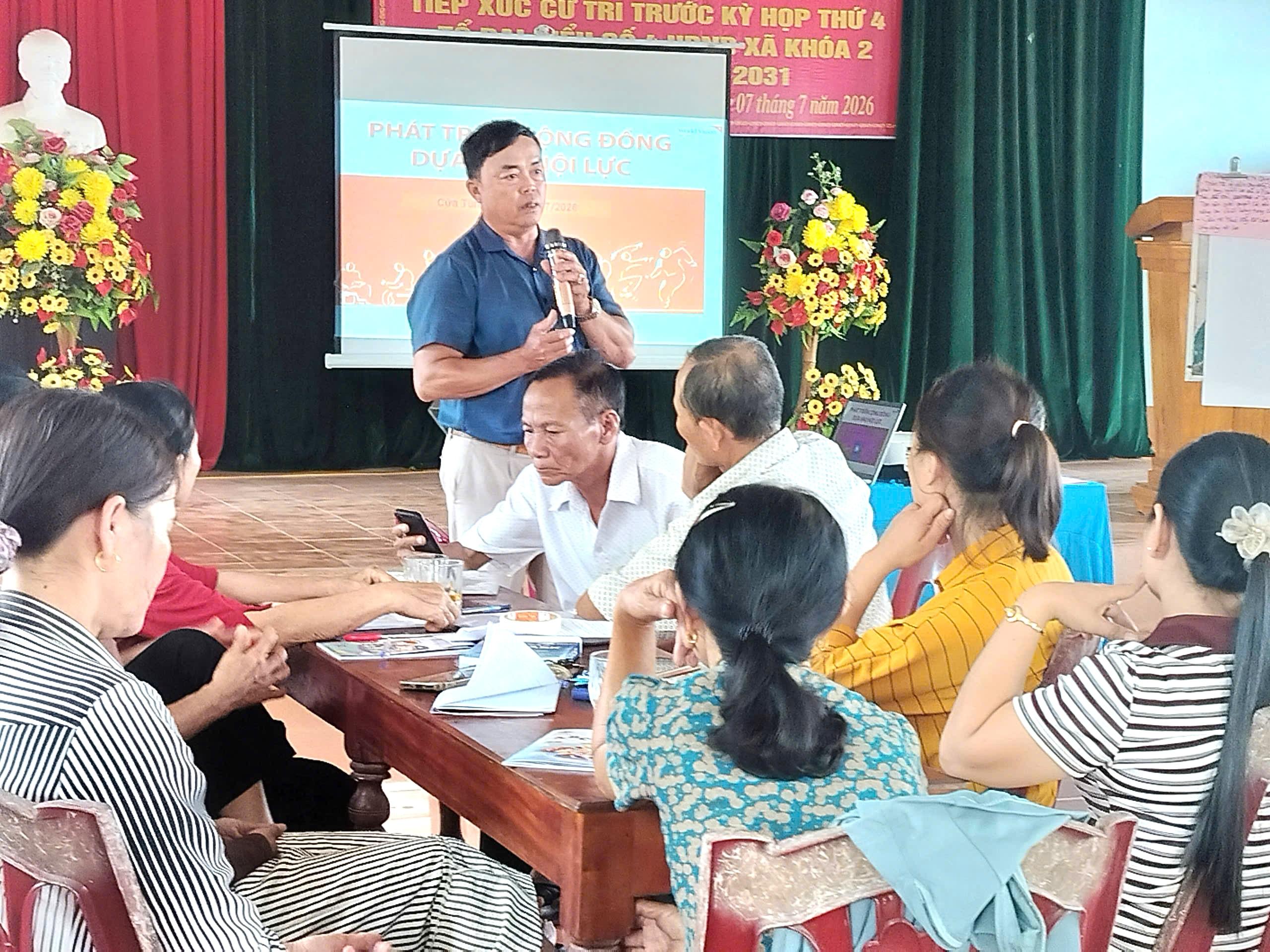 Khai giảng 02 lớp tập huấn phát triển cộng đồng dựa vào nội lực thuộc Dự án Hành lang Xanh tại xã Cửa Tùng