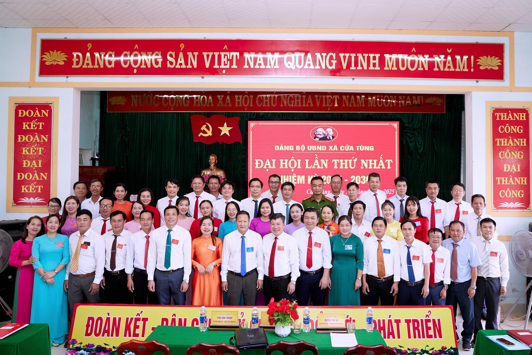 Đại hội đảng bộ ủy ban nhân dân xã Cửa Tùng lần thứ I, nhiệm kỳ 2025 – 2030