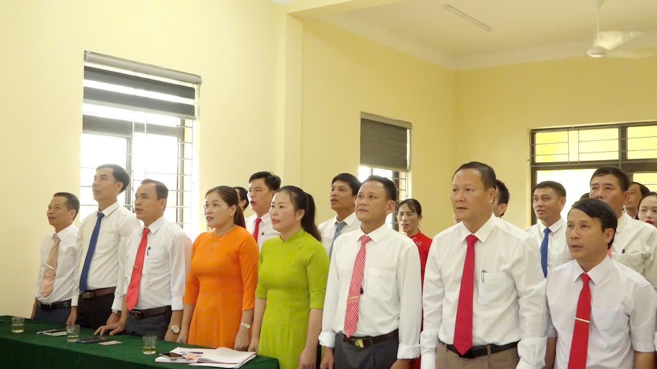 Đại hội lần thứ nhất Đảng bộ các Cơ quan Đảng ủy xã Cửa Tùng: “Tăng cường công tác xây dựng Đảng, đẩy mạnh chuyển đổi số; phát huy nội lực, đổi mới công...