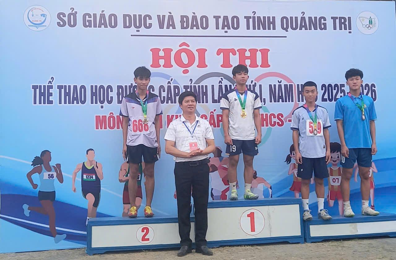 Khép lại hội thi thể thao học đường tỉnh Quảng Trị lần thứ I, năm học 2025 –2026